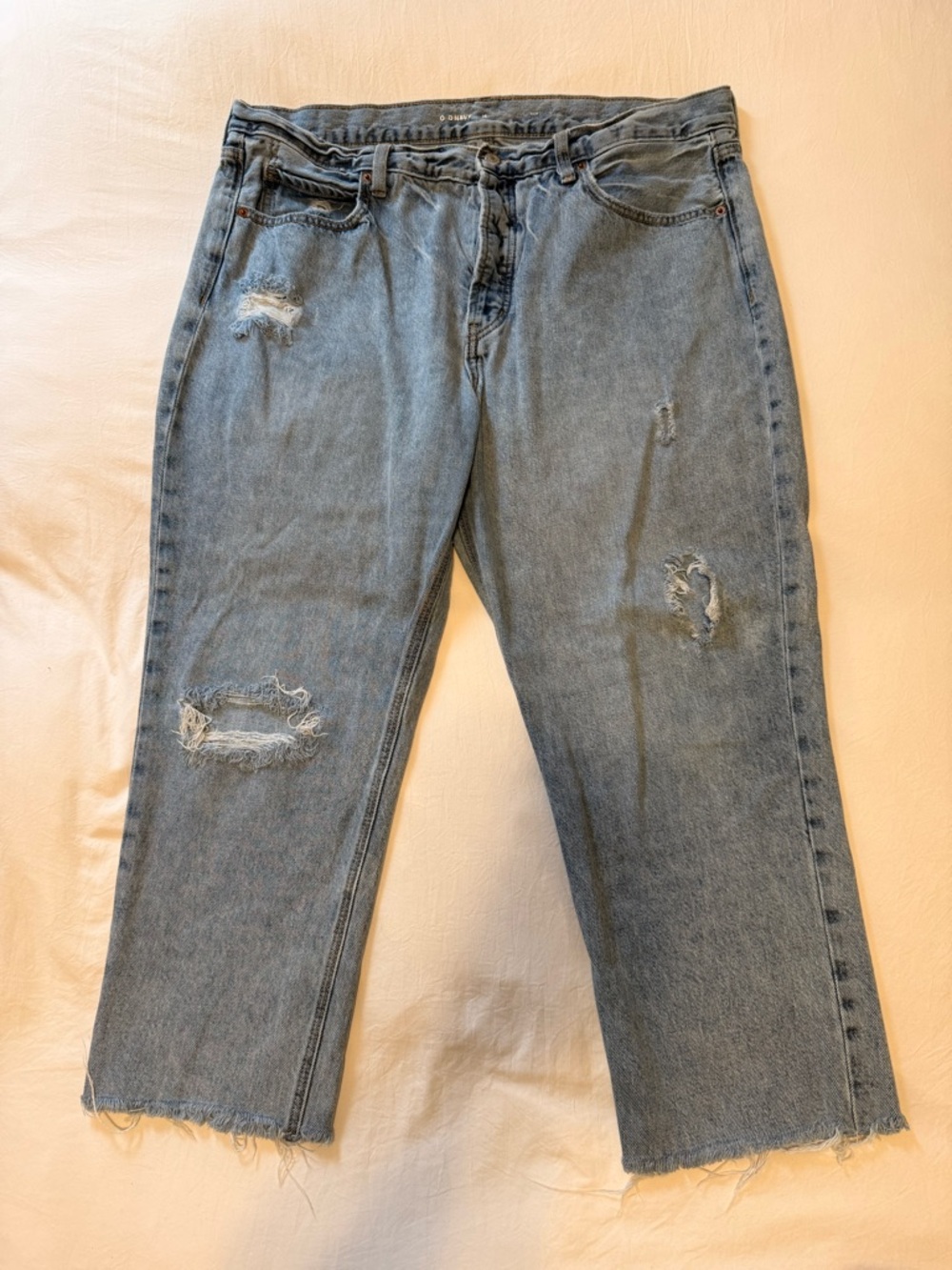 Old Navy Light Blue High-Rise Jeans